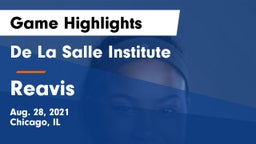 De La Salle Institute vs Reavis  Game Highlights - Aug. 28, 2021