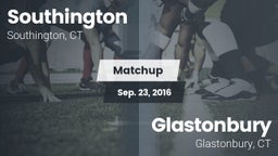 Matchup: Southington High vs. Glastonbury  2016
