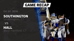 Recap: Southington  vs. Hall  2016