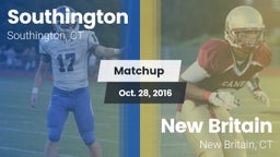 Matchup: Southington High vs. New Britain  2016