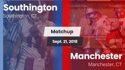 Matchup: Southington High vs. Manchester  2018