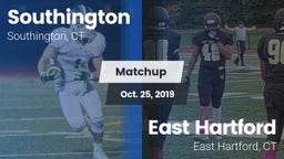 Matchup: Southington High vs. East Hartford  2019