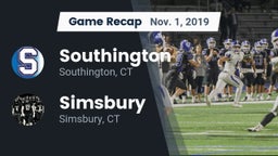 Recap: Southington  vs. Simsbury  2019
