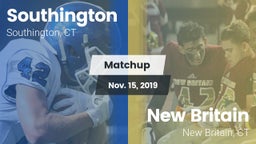 Matchup: Southington High vs. New Britain  2019