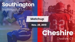 Matchup: Southington High vs. Cheshire  2019