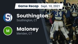 Recap: Southington  vs. Maloney  2021