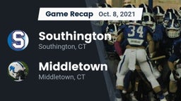 Recap: Southington  vs. Middletown  2021