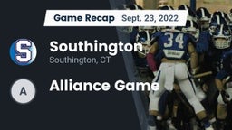 Recap: Southington  vs. Alliance Game 2022