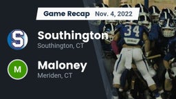 Recap: Southington  vs. Maloney  2022