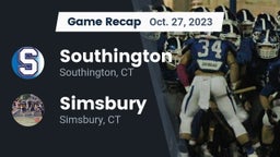 Recap: Southington  vs. Simsbury  2023