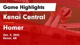 Kenai Central  vs Homer  Game Highlights - Oct. 9, 2022