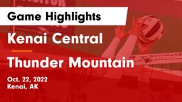 Kenai Central  vs Thunder Mountain  Game Highlights - Oct. 22, 2022