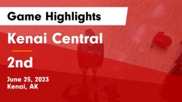 Kenai Central  vs 2nd Game Highlights - June 25, 2023