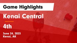 Kenai Central  vs 4th Game Highlights - June 24, 2023