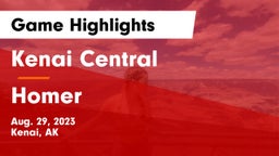 Kenai Central  vs Homer  Game Highlights - Aug. 29, 2023