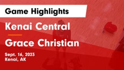 Kenai Central  vs Grace Christian Game Highlights - Sept. 16, 2023