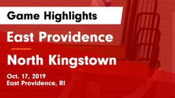 East Providence  vs North Kingstown  Game Highlights - Oct. 17, 2019
