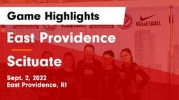 East Providence  vs Scituate Game Highlights - Sept. 2, 2022