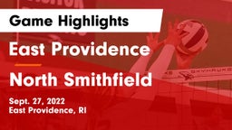 East Providence  vs North Smithfield Game Highlights - Sept. 27, 2022