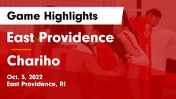 East Providence  vs Chariho Game Highlights - Oct. 3, 2022