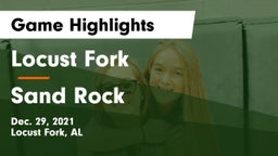 Locust Fork  vs Sand Rock  Game Highlights - Dec. 29, 2021