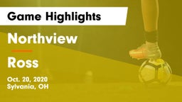Northview  vs Ross  Game Highlights - Oct. 20, 2020