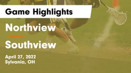 Northview  vs Southview  Game Highlights - April 27, 2022