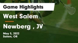 West Salem  vs Newberg , JV Game Highlights - May 5, 2022