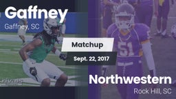Matchup: Gaffney vs. Northwestern  2017