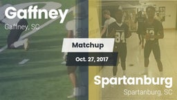 Matchup: Gaffney vs. Spartanburg  2017