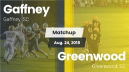 Matchup: Gaffney vs. Greenwood  2018