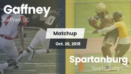 Matchup: Gaffney vs. Spartanburg  2018