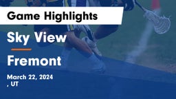 Sky View  vs Fremont  Game Highlights - March 22, 2024
