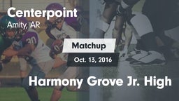 Matchup: Centerpoint High vs. Harmony Grove Jr. High 2016