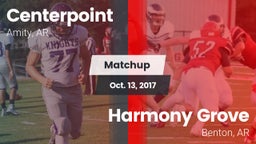 Matchup: Centerpoint High vs. Harmony Grove  2017