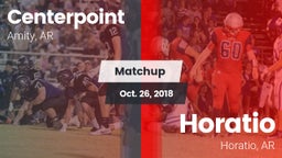 Matchup: Centerpoint High vs. Horatio  2018