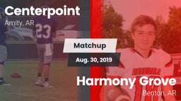 Matchup: Centerpoint High vs. Harmony Grove  2019