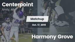 Matchup: Centerpoint High vs. Harmony Grove  2019