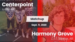 Matchup: Centerpoint High vs. Harmony Grove  2020