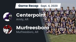Recap: Centerpoint  vs. Murfreesboro  2020