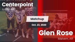 Matchup: Centerpoint High vs. Glen Rose  2020