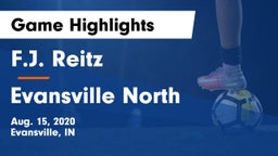 F.J. Reitz  vs Evansville North  Game Highlights - Aug. 15, 2020