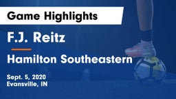 F.J. Reitz  vs Hamilton Southeastern  Game Highlights - Sept. 5, 2020