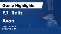 F.J. Reitz  vs Avon  Game Highlights - Sept. 5, 2020