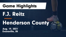 F.J. Reitz  vs Henderson County  Game Highlights - Aug. 19, 2021