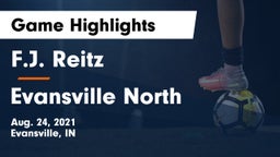 F.J. Reitz  vs Evansville North  Game Highlights - Aug. 24, 2021