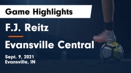 F.J. Reitz  vs Evansville Central Game Highlights - Sept. 9, 2021