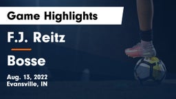 F.J. Reitz  vs Bosse  Game Highlights - Aug. 13, 2022