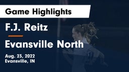F.J. Reitz  vs Evansville North  Game Highlights - Aug. 23, 2022