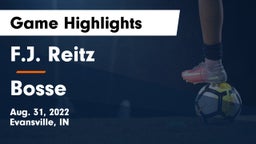 F.J. Reitz  vs Bosse  Game Highlights - Aug. 31, 2022